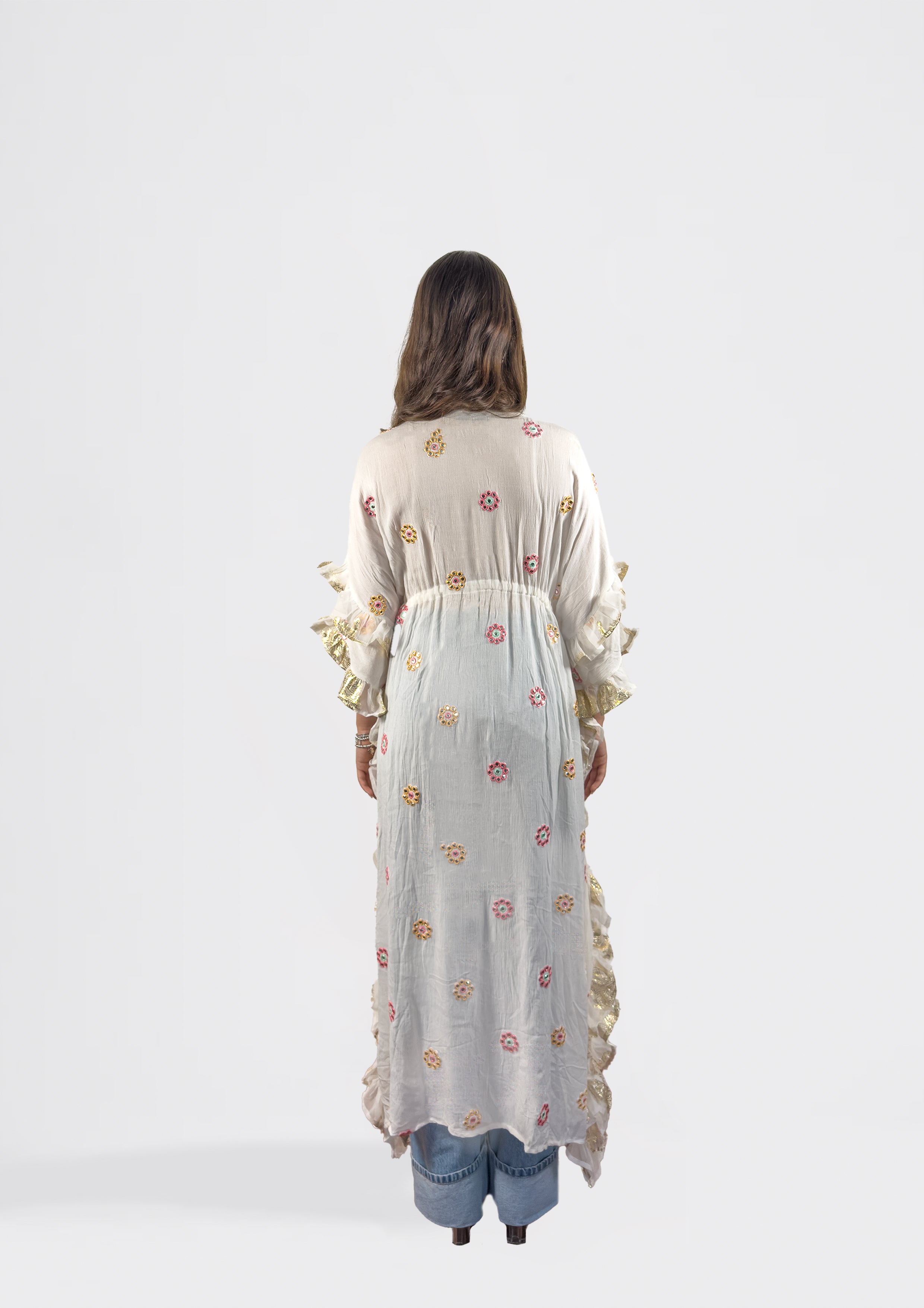 Boho Bloom Kimono