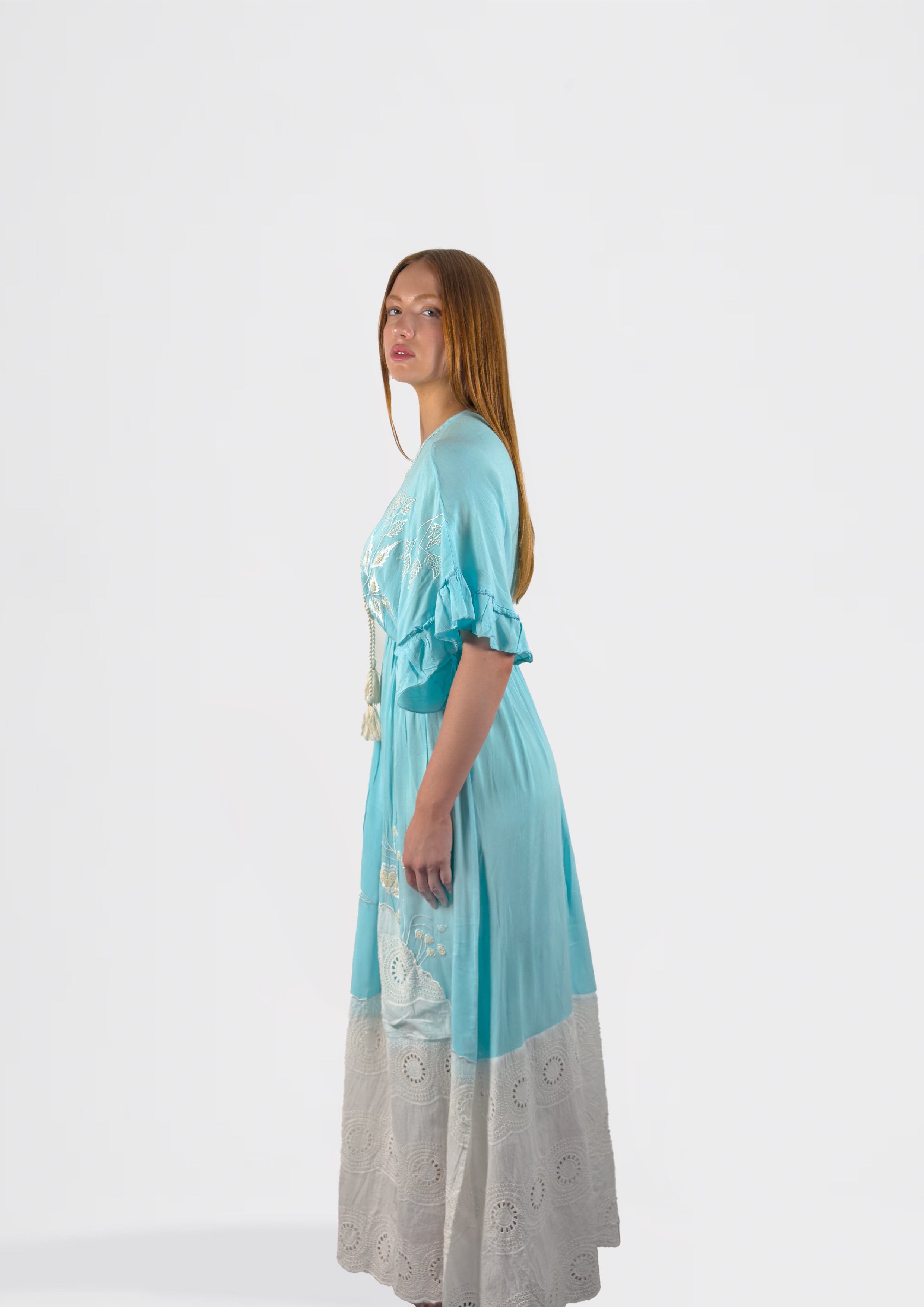 Azzurro Bloom Maxi