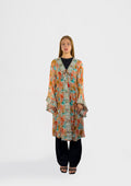 Kimono ricamato in opalino