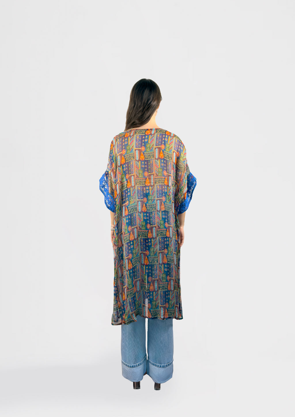 Tunica a mosaico boho