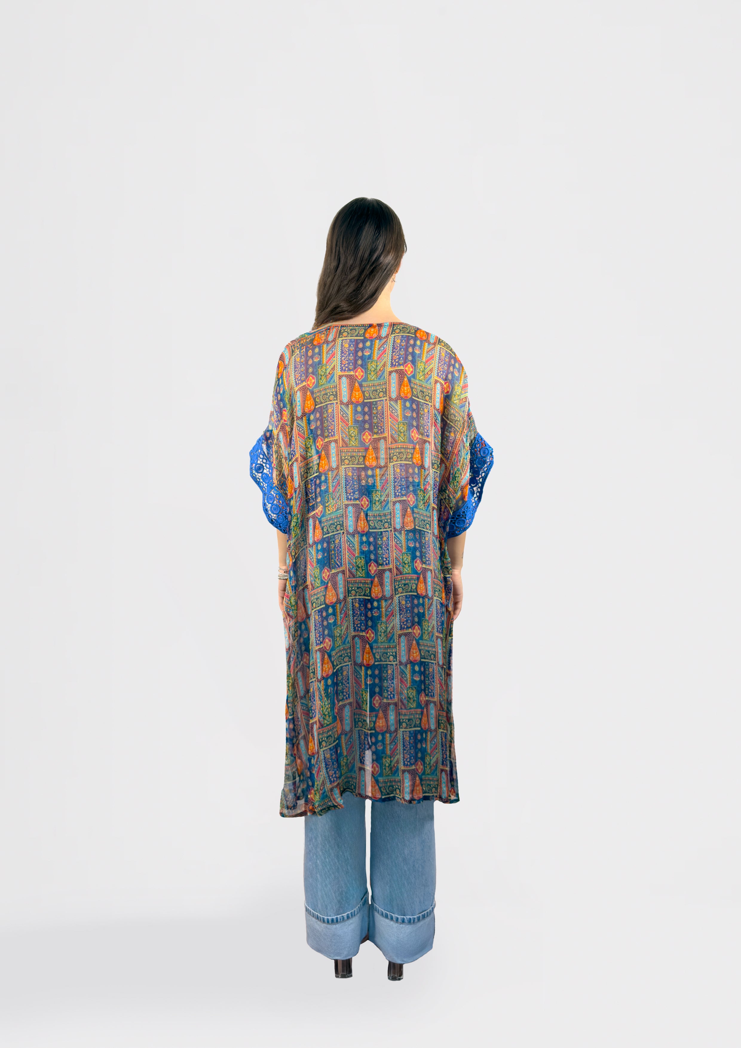 Tunica a mosaico boho
